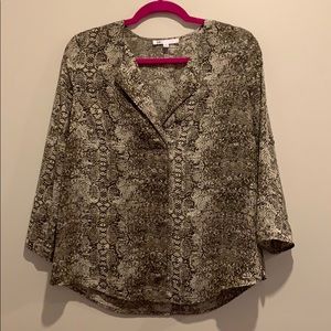 Snakeskin Blouse